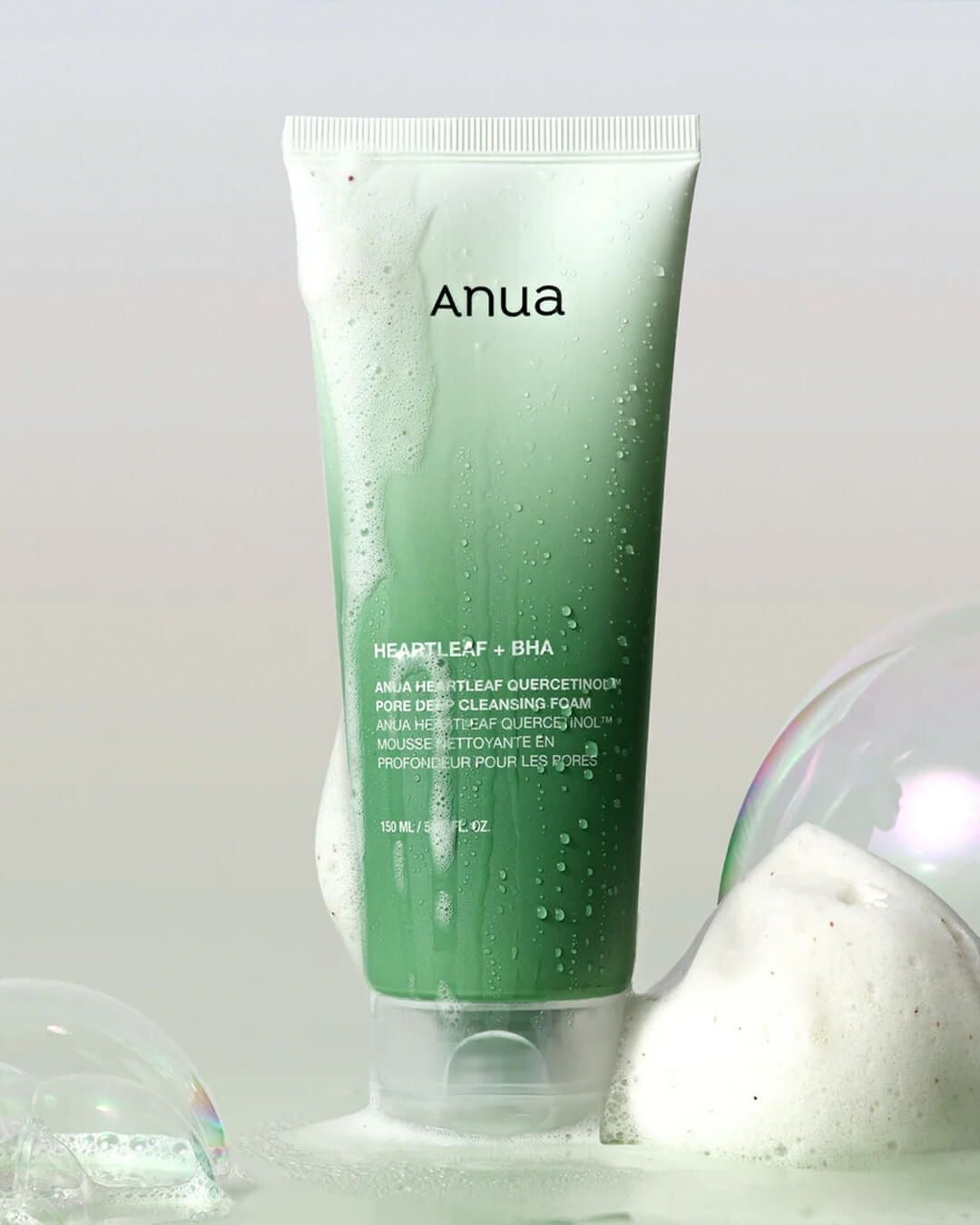 Anua: Heartleaf Quercetinol Pore Deep Cleansing Foam