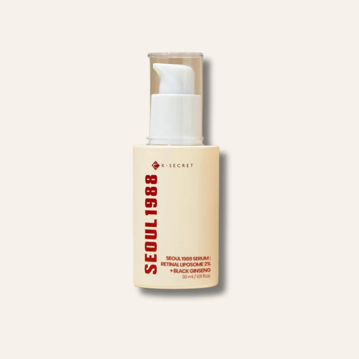 K-SECRET: SEOUL 1988 Serum: Retinal Liposome 2% + Black Ginseng 30ml