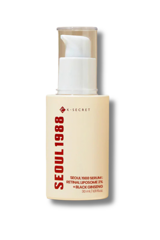 K-SECRET: SEOUL 1988 Serum: Retinal Liposome 2% + Black Ginseng 30ml