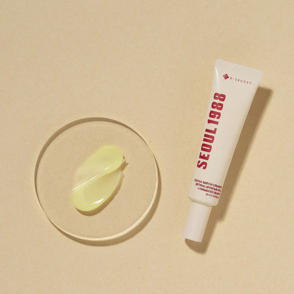 K-SECRET: SEOUL 1988 Eye Cream: Retinal Liposome 2% + Fermented Bean 30ml